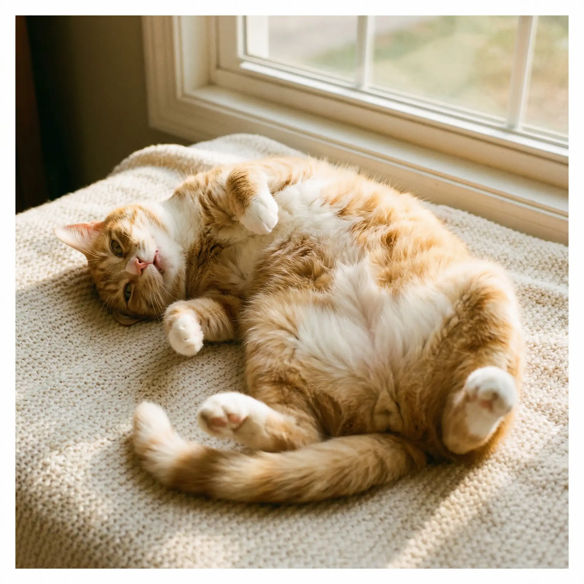 猫咪仰躺露出肚皮 - 绝密追击在线观看